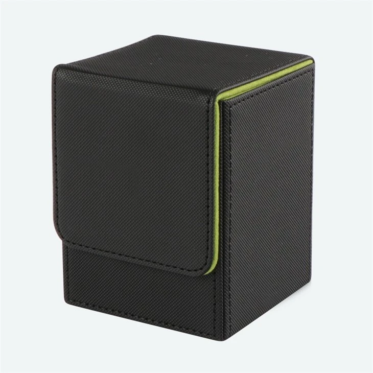 Trading Card Box, Leather