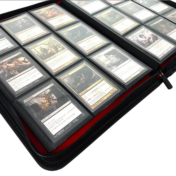 Trading Card Collection Zipper Binder